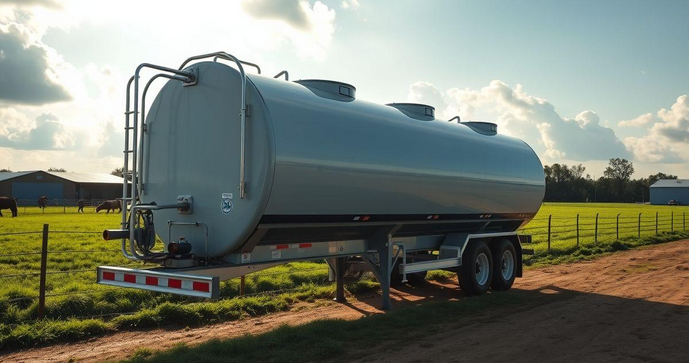Bitrem Tanque para Leite como Solução Eficiente para Transporte Bitrem Tanque para Leite como Solução Eficiente para Transporte