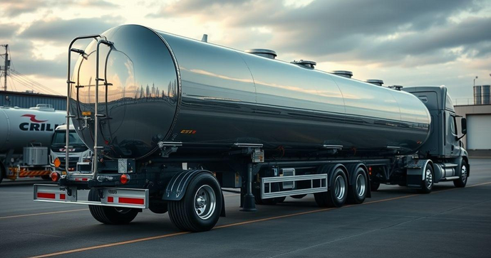 Semi reboque tanque inox é a escolha ideal para transporte seguro e eficiente de líquidos Semi reboque tanque inox é a escolha ideal para transporte seguro e eficiente de líquidos
