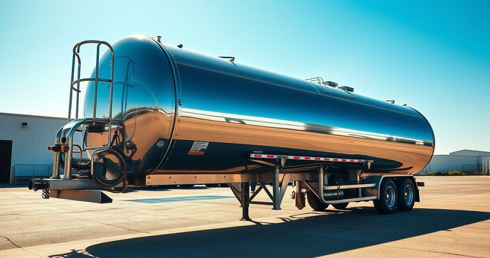 Semi reboque tanque inox leite: vantagens e aplicações