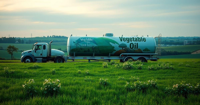 Carreta de Óleo Vegetal como Solução Sustentável Carreta de Óleo Vegetal como Solução Sustentável