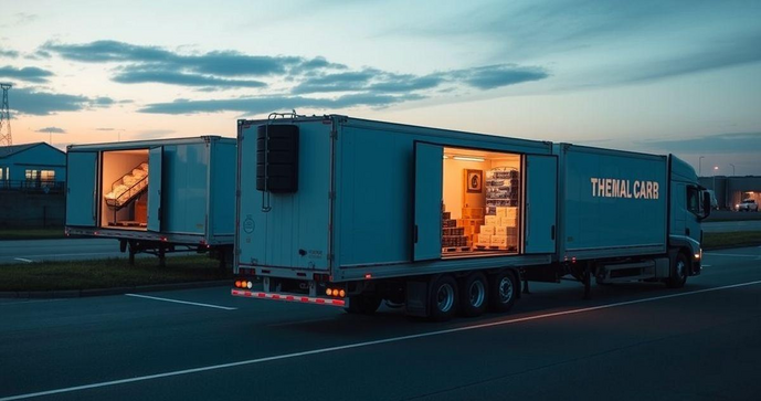 Carretas Isotermicas: Solução Ideal para o Transporte de Produtos Sensíveis